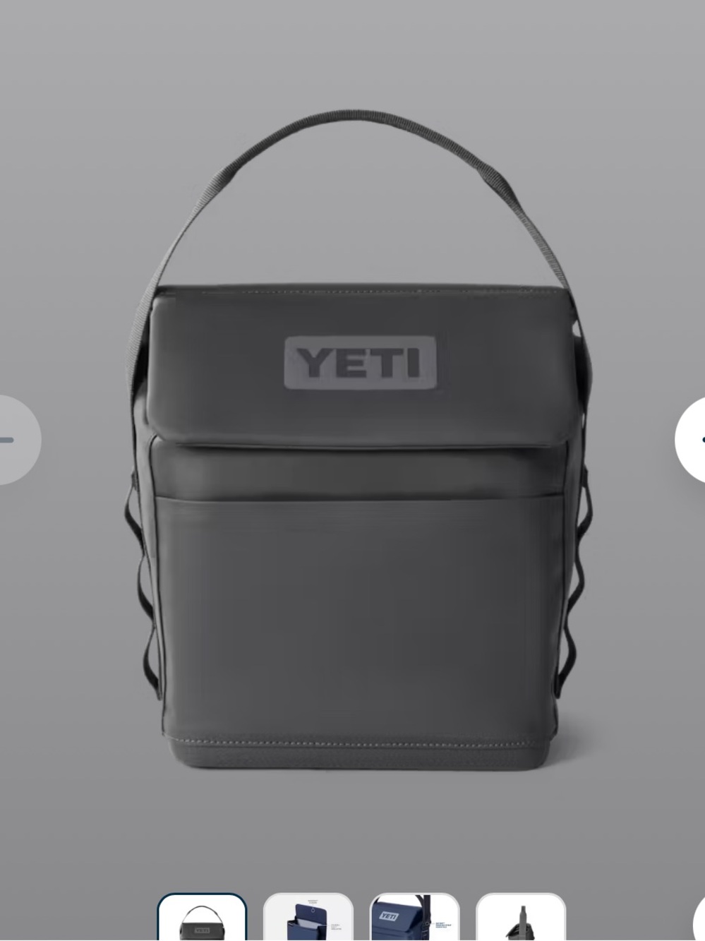 NWT Yeti DayTrip 6L Lunch Bag Charcoal